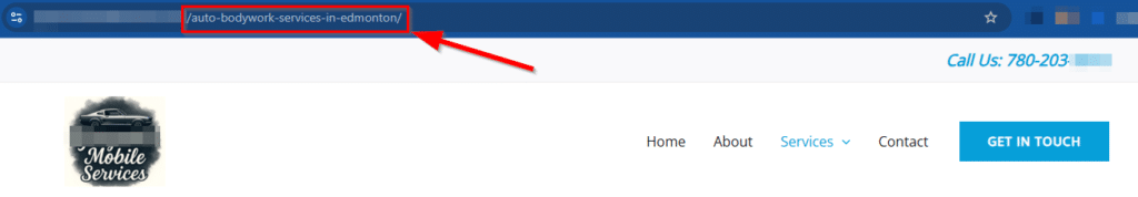 local-seo-url-slug-example