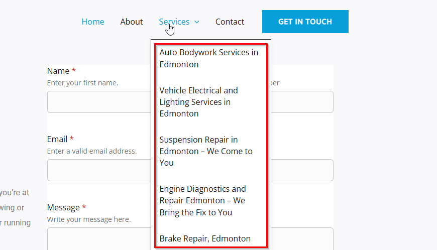 mechanic-service-pages-dropdown